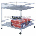 High quality wire shelf dividers wire steel shelving kitchen chromed wire shelving